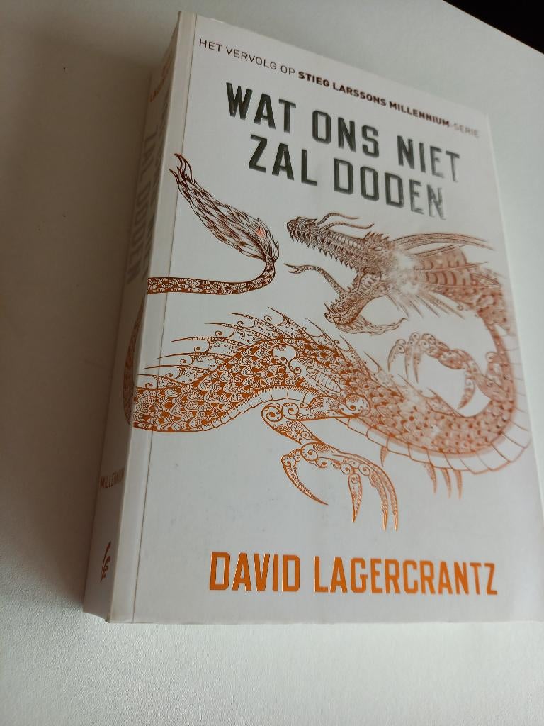 David Lagercrantz: Wat ons niet zal doden (Millennium 4), Boeken, Ophalen of Verzenden, Gelezen