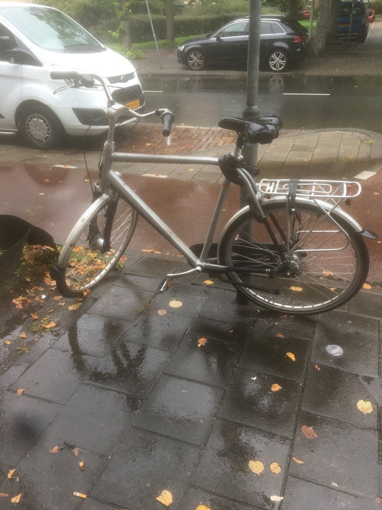 Fiets goed werkend, Ophalen, Gebruikt, Schijfrem, Minder dan 16 inch