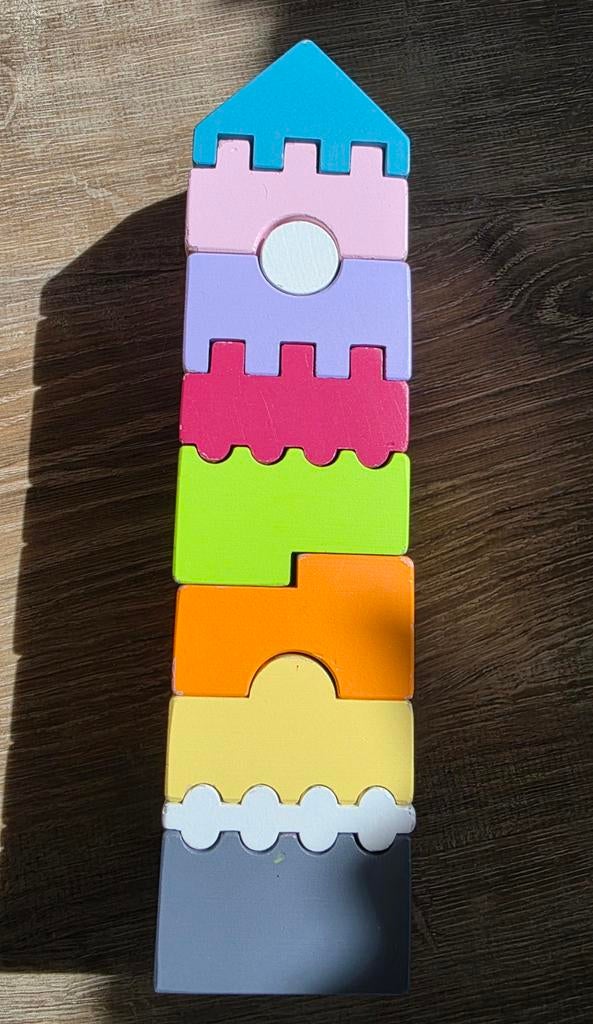 Houten Stapeltoren vanaf 18 maanden, Ophalen of Verzenden
