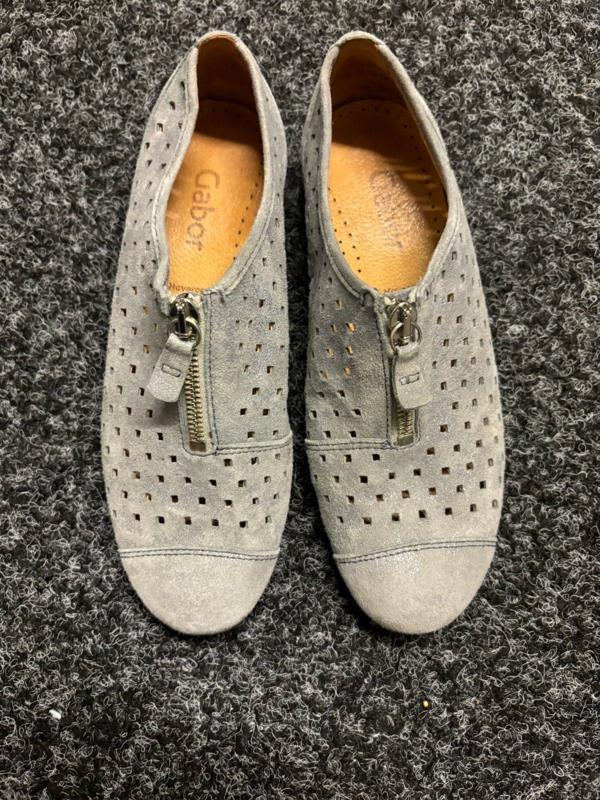 Nieuw blauw leer sneakers Gabor maat 36 3, Ophalen of Verzenden, Nieuw, Sneakers of Gympen