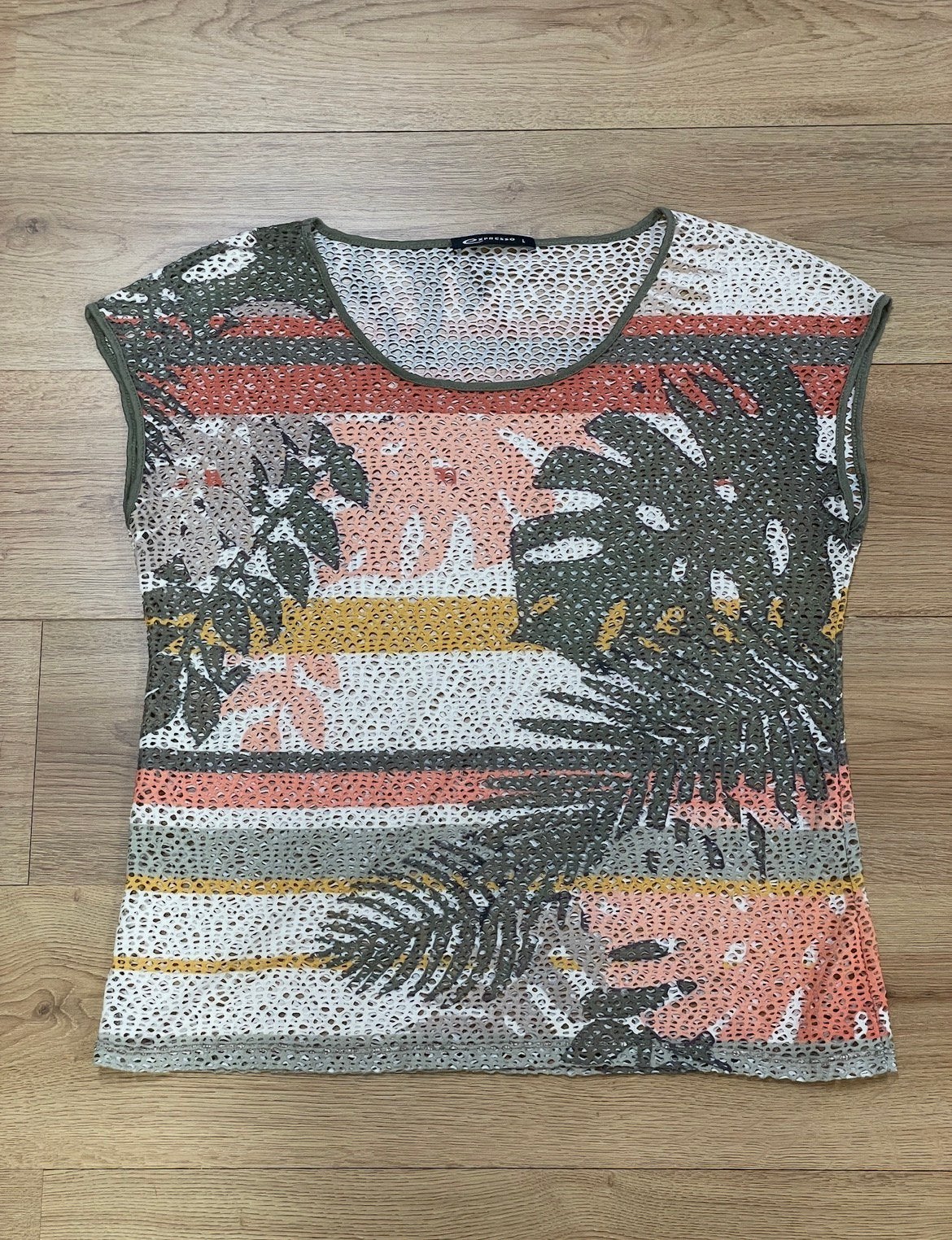 Expresso zomershirt - maat L, Second-Round, Meerkleurig, Secondround.nl@gmail.com, Maat 42/44 (L)