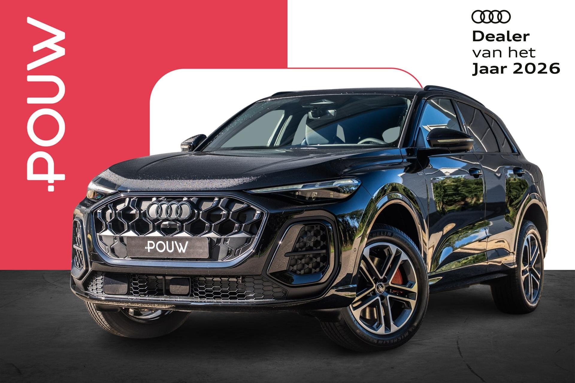 Audi Q5 2.0 TFSI e-hybrid quattro S Edition Competition | Mu, Automaat, 12 maanden, Stof, 4 cilinders