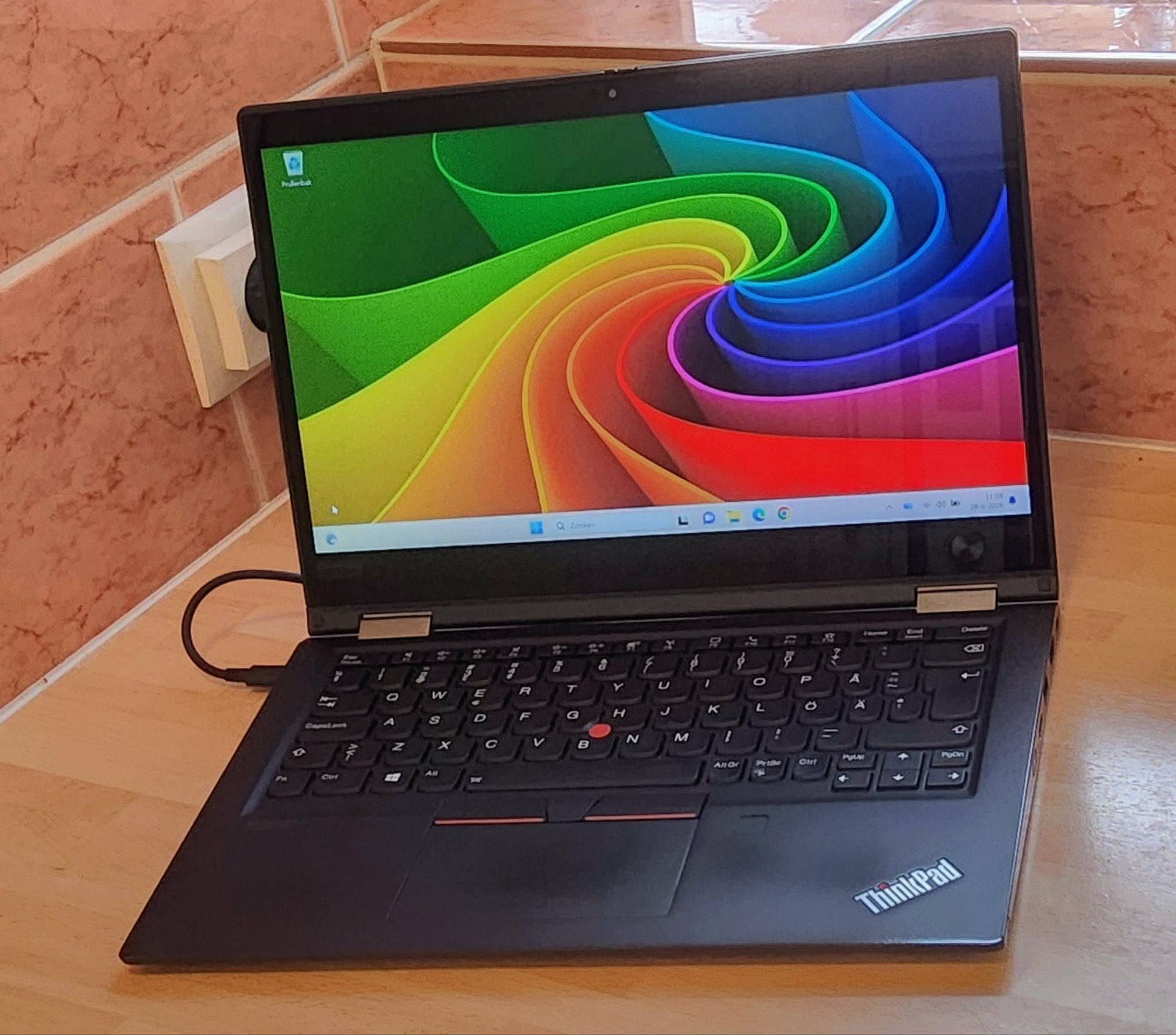 TOUCHSCREEN * 16 RAM * i7 * 256 SSD * Lenovo laptop, Ophalen, Lenovo Thinkpad, 2 tot 3 Ghz, Qwerty