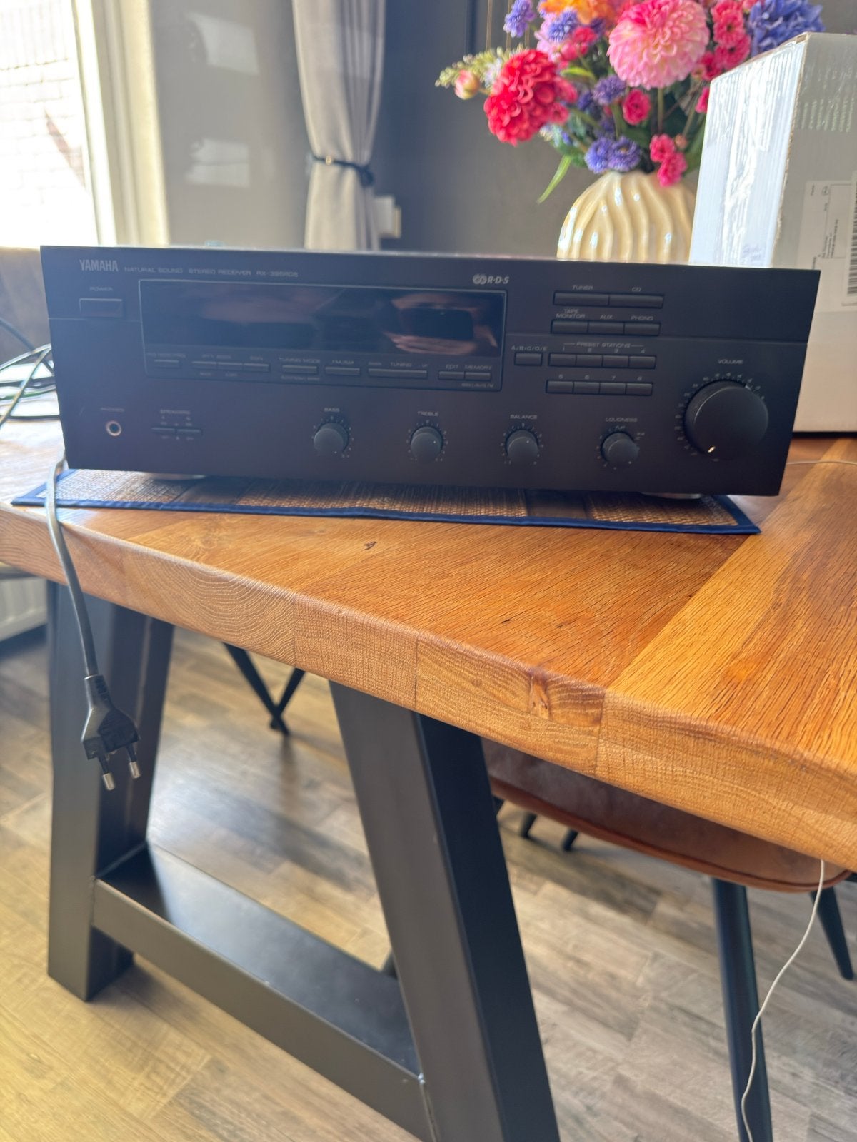 Yamaha RX-396RDS Stereo Receiver - Uitstekende Staat, Audio, Tv en Foto, Versterkers en Receivers, Yamaha, Ophalen of Verzenden