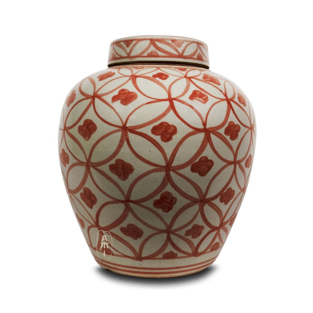 Roze aardewerk pot met speelse lijnen, Tuin en Terras, Bloempotten, Rond, Ophalen of Verzenden, Aardewerk, Binnen