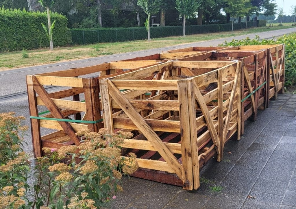 6 houten kisten – Gratis af te halen, Doe-het-zelf en Verbouw, Hout en Planken, Ophalen, Gebruikt, Minder dan 200 cm, Vuren