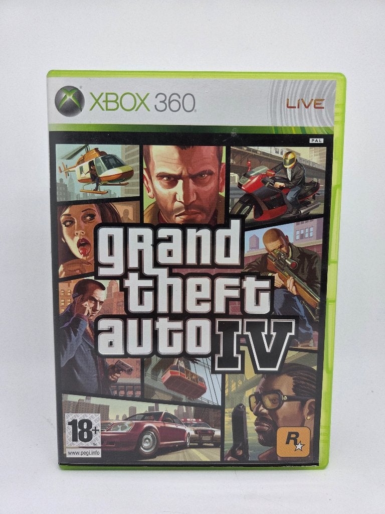 Grand Theft Auto IV (GTA IV) Xbox 360 Game (CIB), Avontuur en Actie, Vanaf 18 jaar, 1 speler, Ophalen of Verzenden