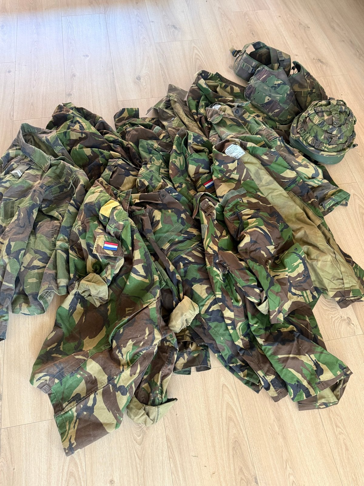 Nederlands Militair Camouflage Uniform en Uitrusting, Ophalen of Verzenden, Landmacht, Nederland, Kleding of Schoenen