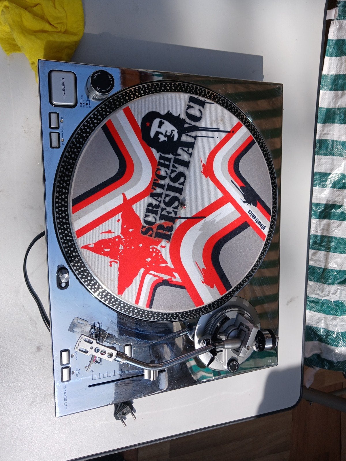 Reloop RP-4000 MK III Chrome DJ-draaitafel, Overige merken, Gebruikt, Pitch-regelaar, Ophalen of Verzenden