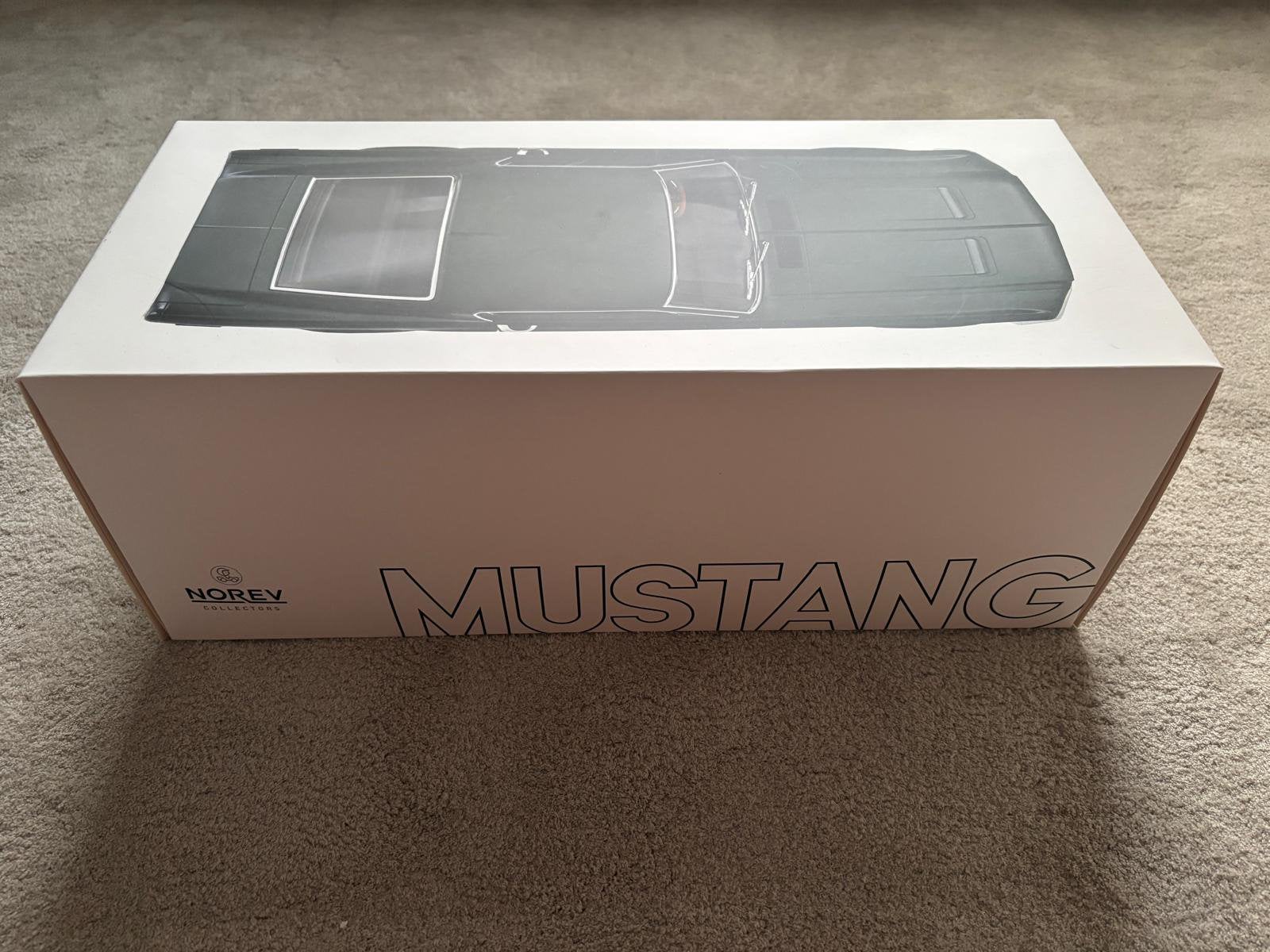 Norev Ford Mustang GT Fastback Bullit, Ophalen, Zo goed als nieuw, 1:9 t/m 1:12, Auto