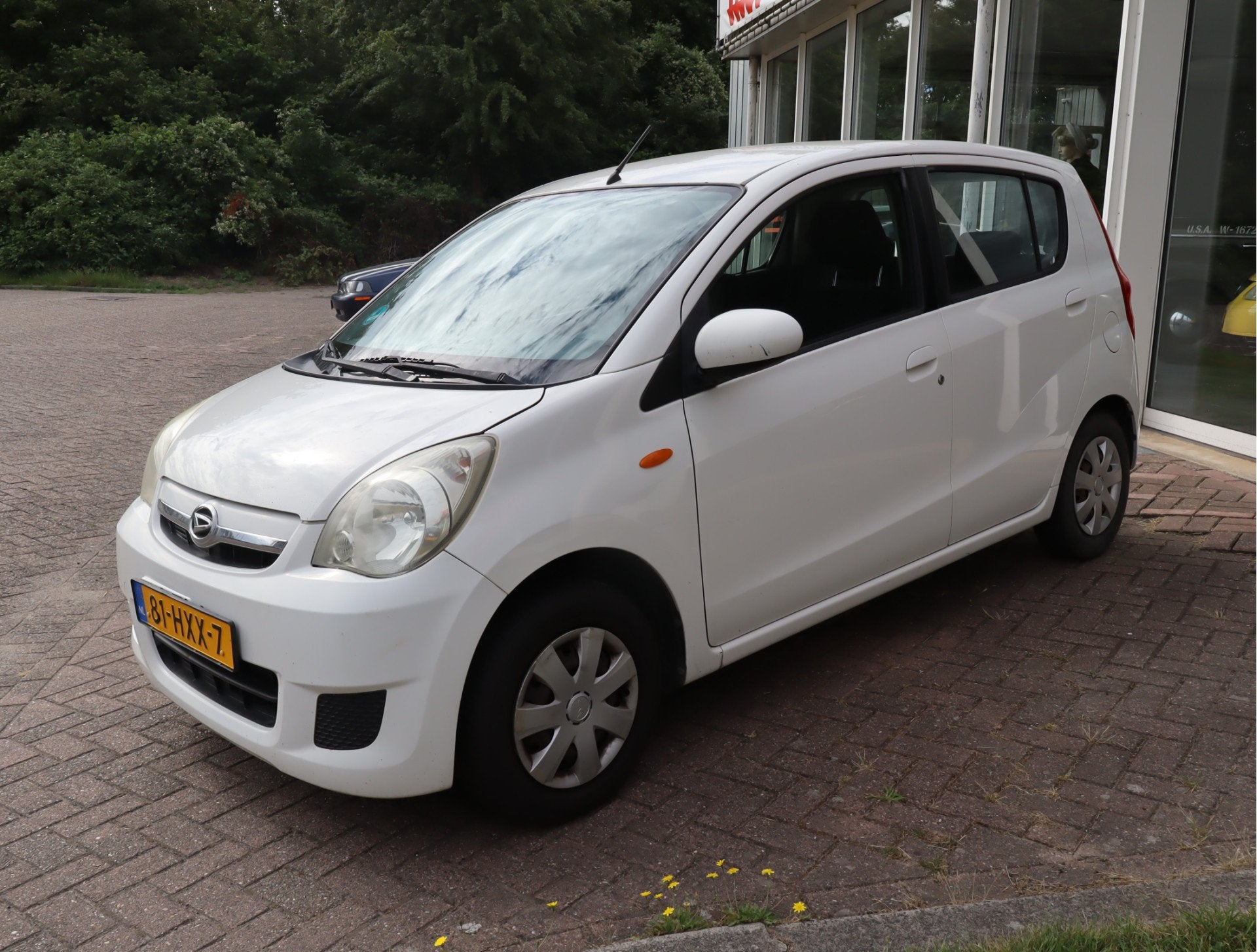Daihatsu Cuore 1.0 Premium Kan direct mee! Airco! APK Juli 2, Auto's, Voorwielaandrijving, Stof, Zwart, 4 stoelen