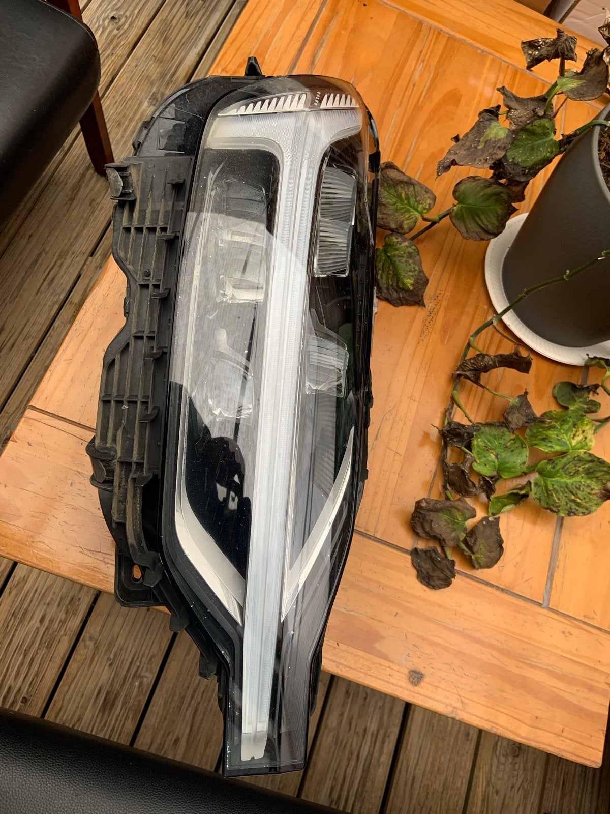 Koplamp rechts Volvo XC60 2019 LED (lichte schade), Ophalen of Verzenden, Gebruikt, Volvo