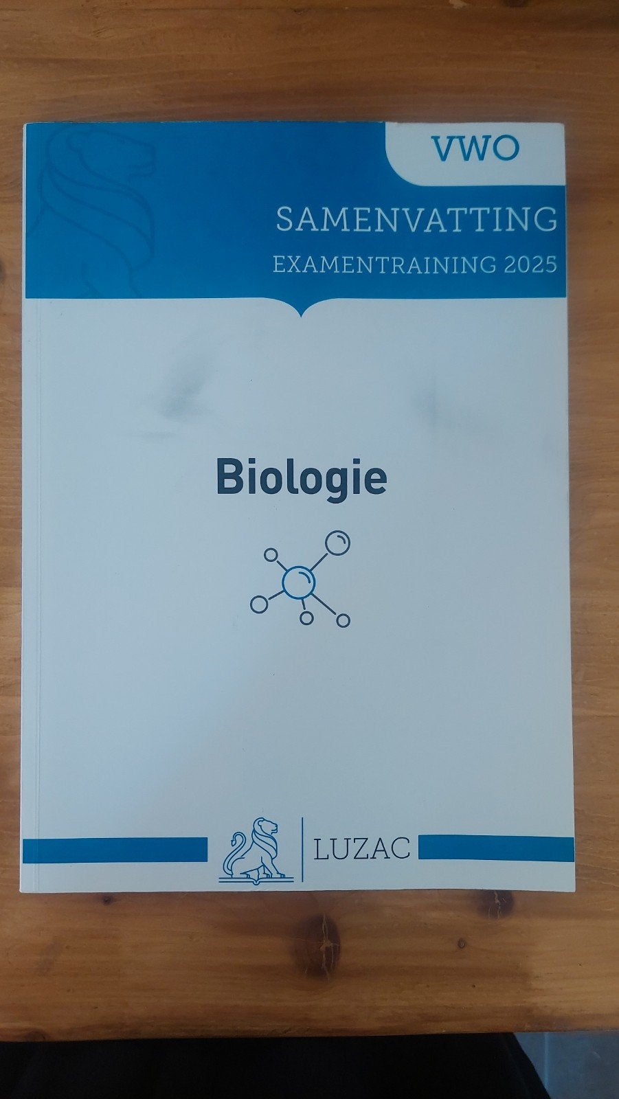 VWO Biologie Samenvatting Examentraining 2025 Luzac, Boeken, Schoolboeken, Ophalen of Verzenden, Zo goed als nieuw, Luzac