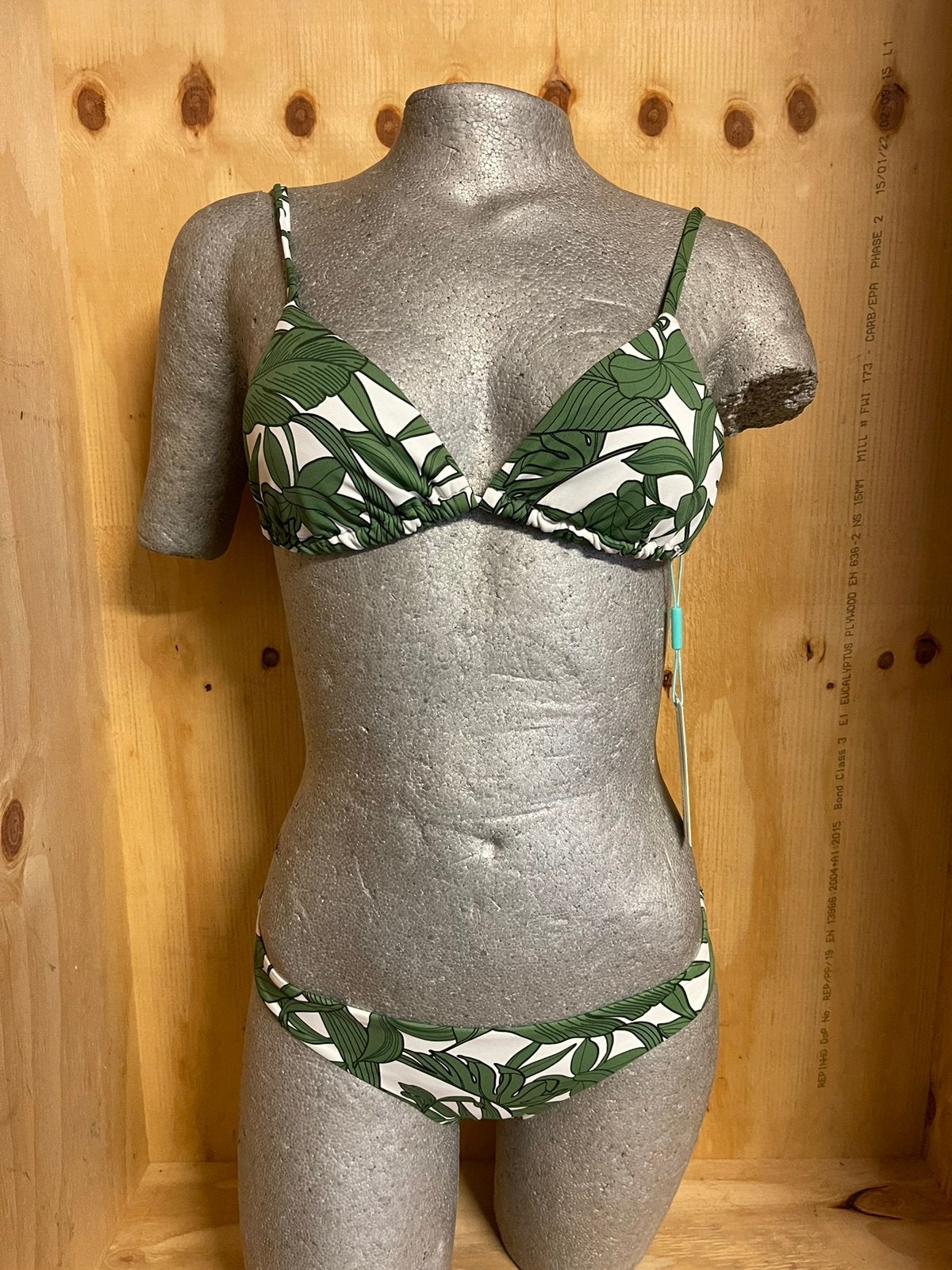 Sea level bikini maat 34 cheeky olive, Kleding | Dames, Verzenden, Nieuw, Groen, Bikini