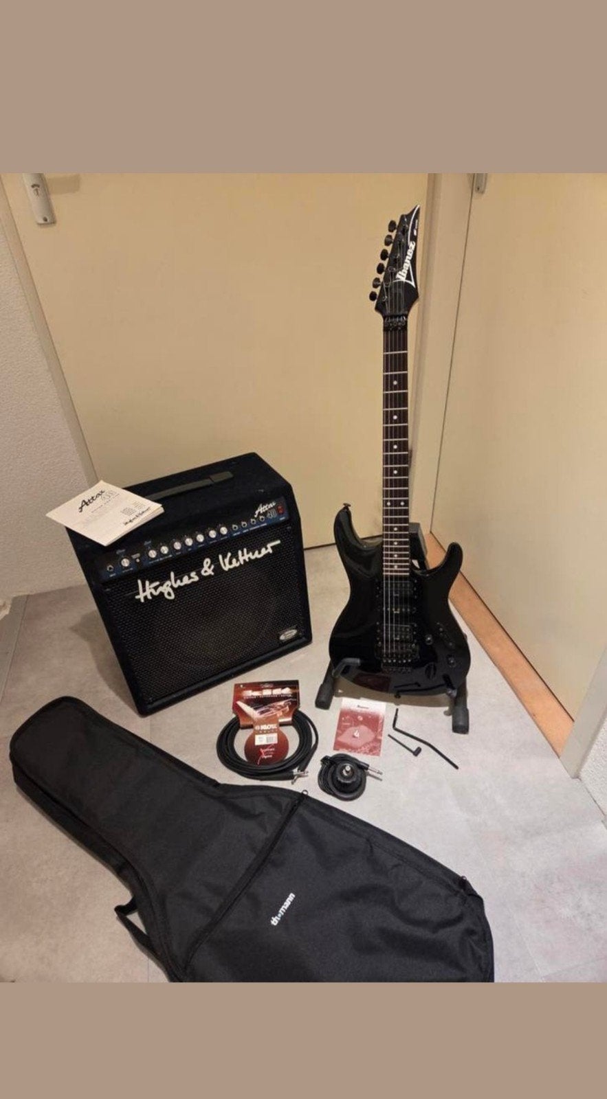 Ibanez gitaar S series. S470 en/of Hughes & Kettner versterk, Ophalen, Gebruikt, Solid body, Ibanez