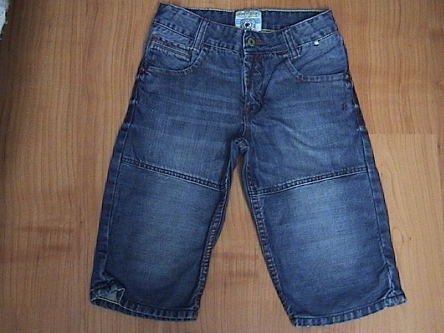 C&A CHIPS & CHEPS blauwe korte spijkerbroek / broek 140 jong, Broek, Gebruikt, C&A, Ophalen of Verzenden