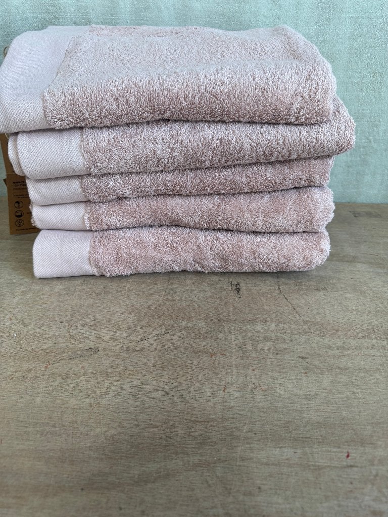 Walra Remade Cotton badlakens 70x140 nieuw set van 5, Overige merken, Badlaken, Nieuw, Ophalen of Verzenden