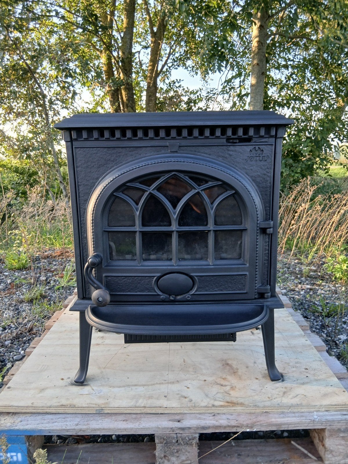 Houtkachel Kachel Jotul F3 CB, Ophalen of Verzenden, Zo goed als nieuw, Hout, Houtkachel