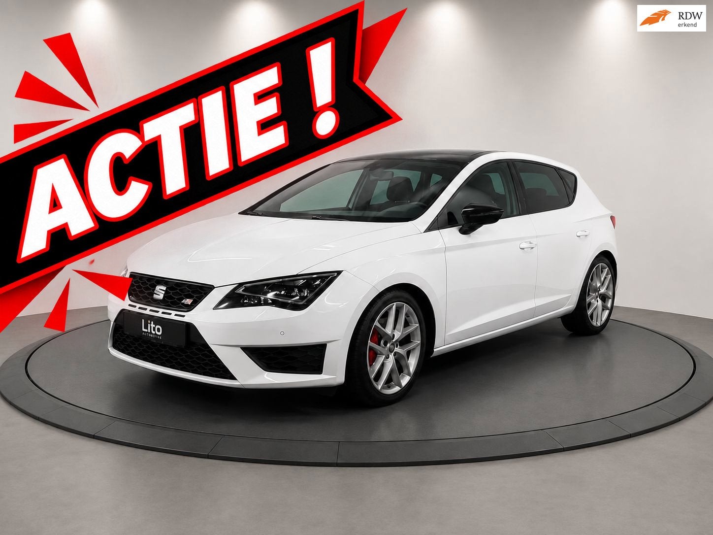 Seat Leon 2.0 TSI Cupra 280|CUPRA|PANO|AIRCO|LUXE|280PK|, Auto's, Euro 6, 4 cilinders, 1984 cc, Leon