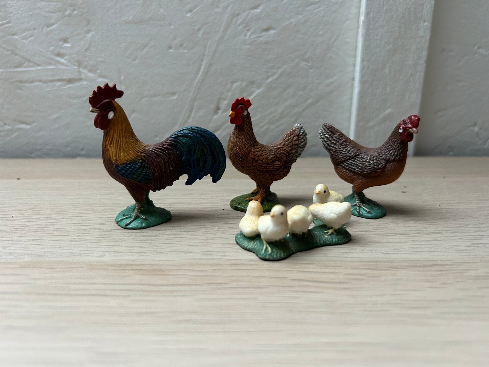 Schleich kippen set, Verzamelen, Dierenverzamelingen, Ophalen of Verzenden, Zo goed als nieuw, Paard, Beeldje of Figuurtje
