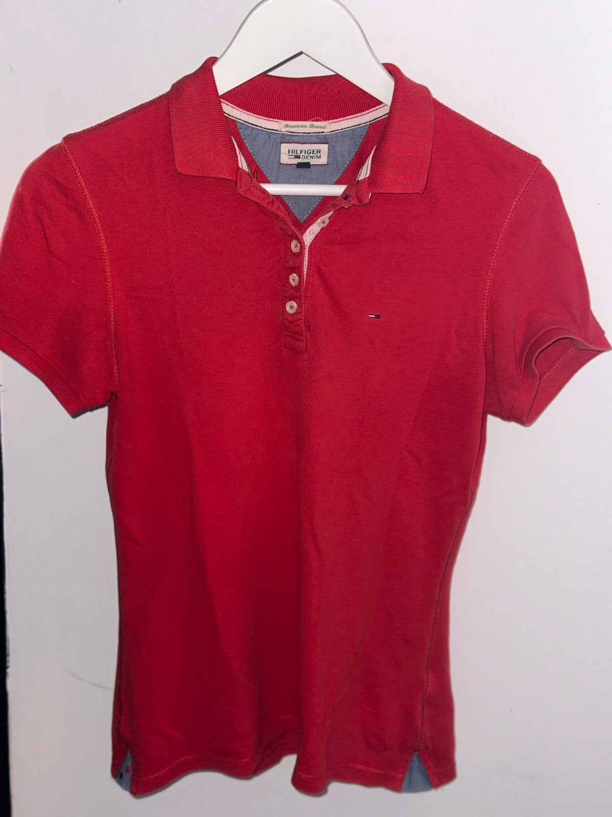 Tommy hilfiger polo maat S, Kleding | Dames, Ophalen of Verzenden, Korte mouw, Maat 36 (S), Gedragen