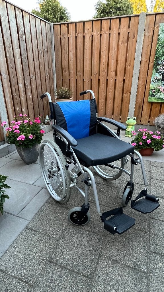 Rolstoel G lite Pro, Diversen, Rolstoelen, Ophalen, Inklapbaar, Zo goed als nieuw, Duwrolstoel