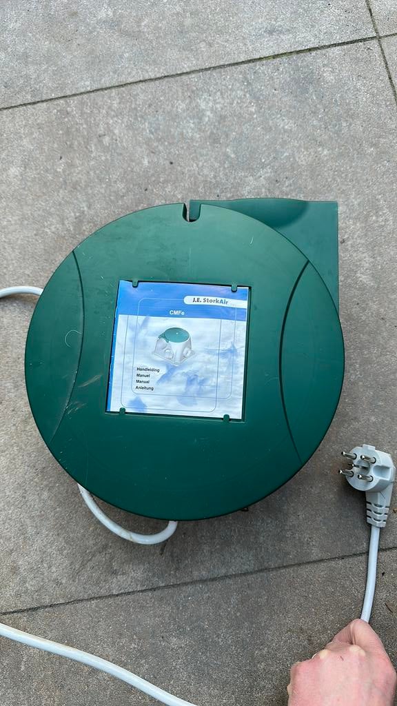 Stork CMFe ventilatieunit, Doe-het-zelf en Verbouw, Ventilatie en Afzuiging, Ophalen of Verzenden, Zo goed als nieuw, Afzuiger