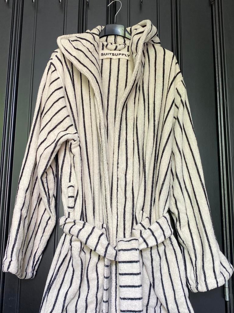 Luxe merk badjas voor heren / unisex Suitsupply, Ophalen of Verzenden, Maat 52/54 (L)