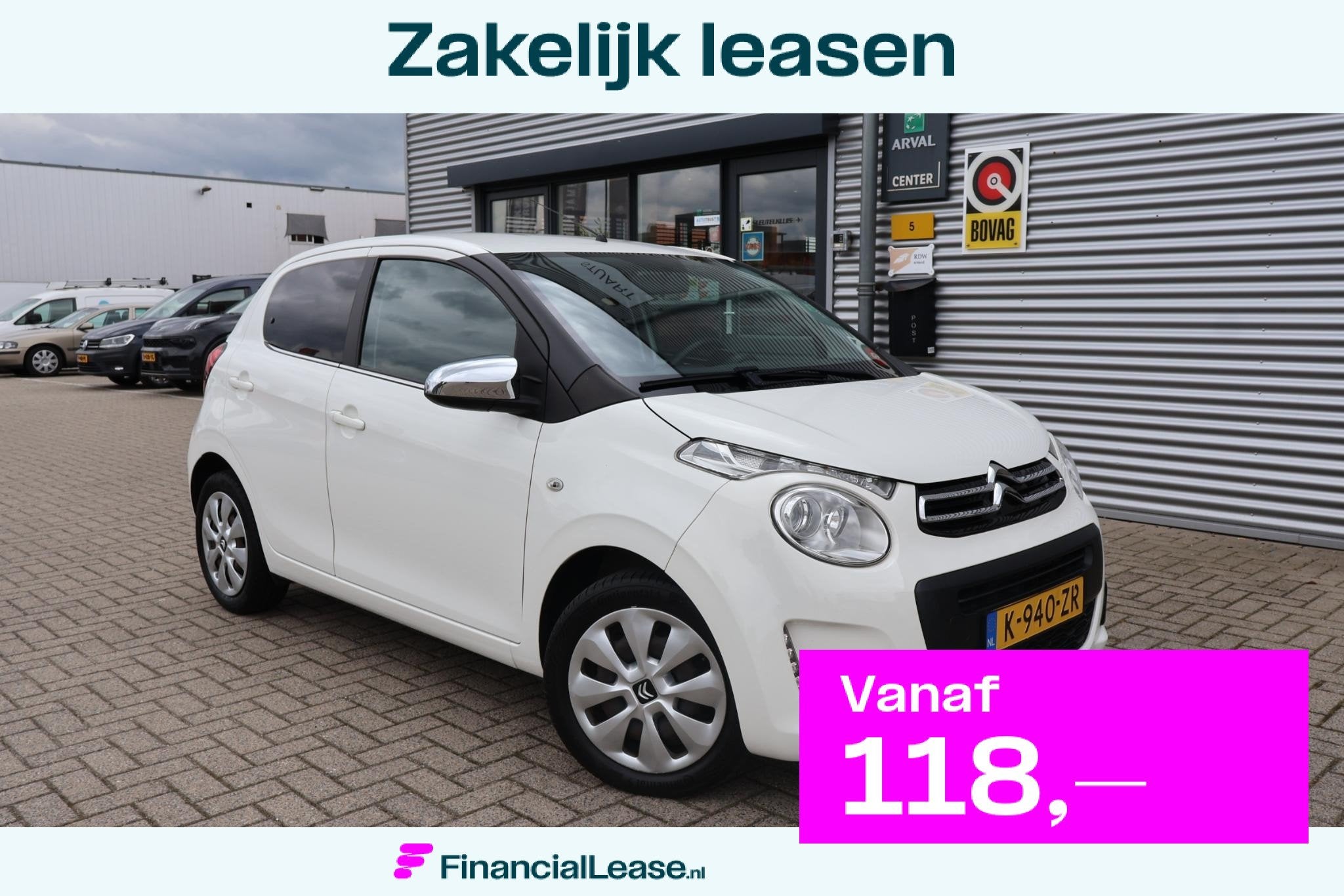 Citroen C1 1.0 VTi Feel 1e Eigenaar | NL-Auto | Volledig Ond, Voorwielaandrijving, Parkeersensor, Stof, Gebruikt