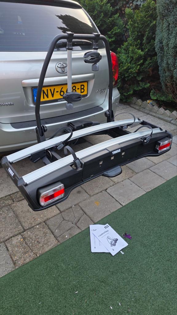 Thule Velospace 918, Auto diversen, Fietsendragers, Ophalen of Verzenden, Zo goed als nieuw, Trekhaakdrager