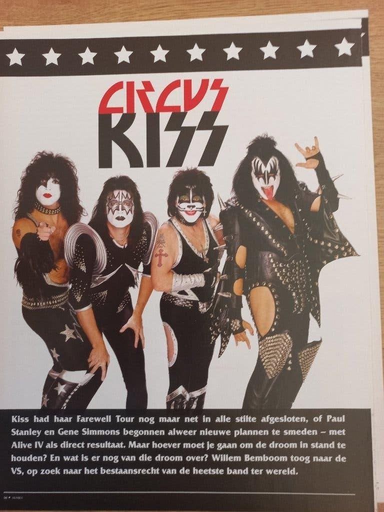 KISS artikel uit ALOHA, Verzamelen, Tijdschriften, Kranten en Knipsels, Ophalen of Verzenden, 1980 tot heden, Nederland, Knipsel(s)