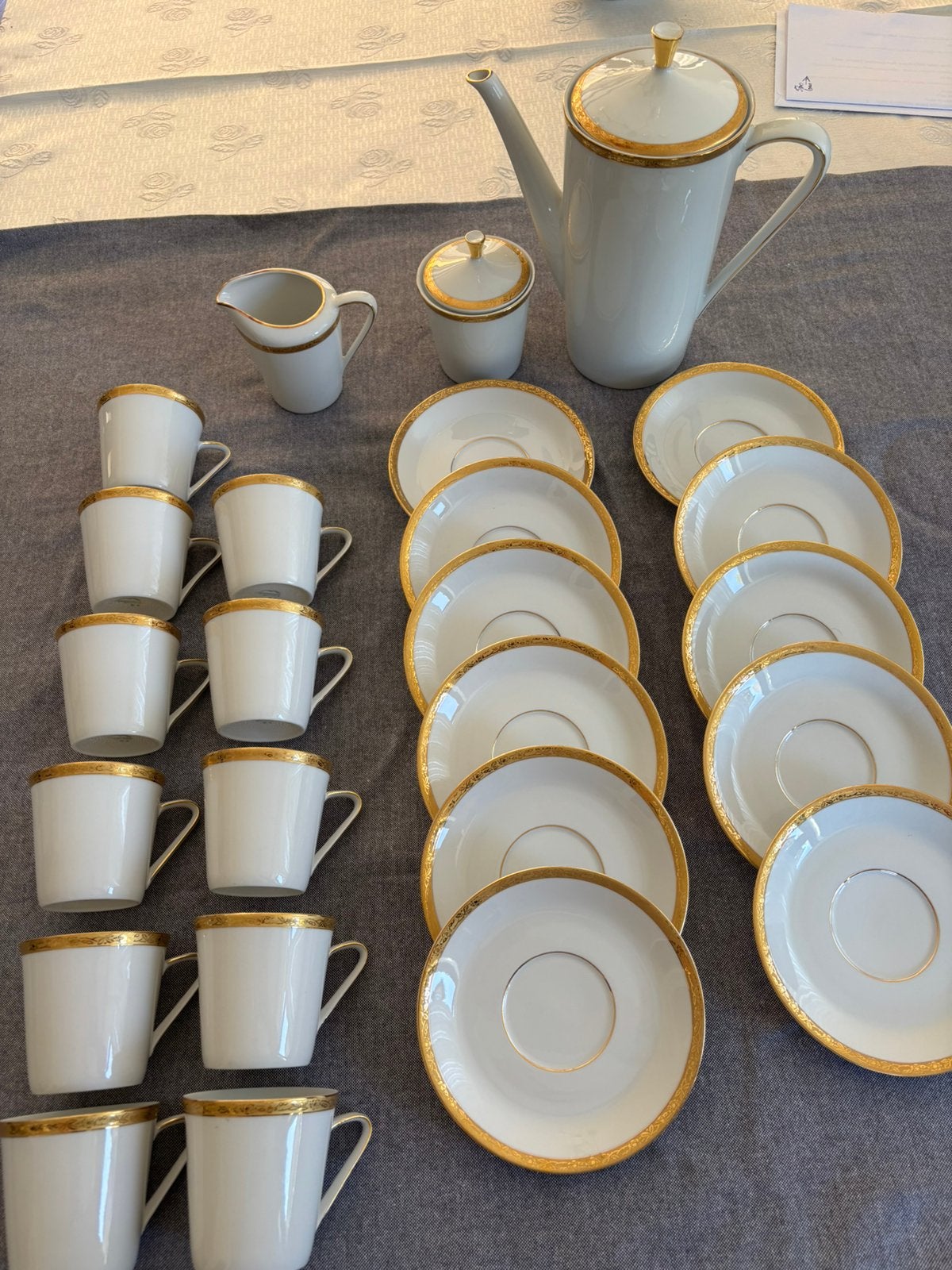 Bavaria Mitterreich tea/coffee set, Ophalen