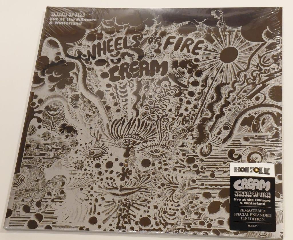 Vinyl 3LP Cream Wheels Of Fire: Live RSD, Ophalen of Verzenden, Nieuw in verpakking, 12 inch, Poprock