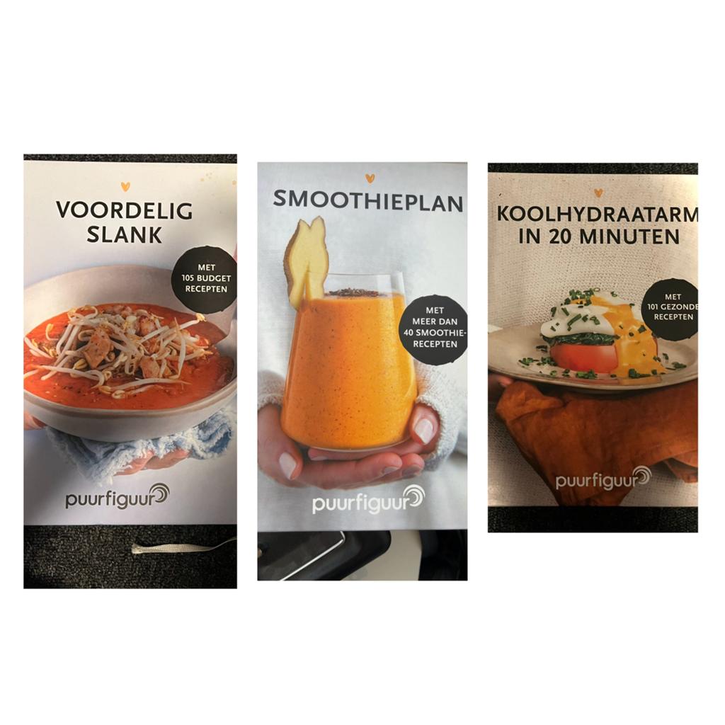 Puur figuur smoothieplan voordelig slank koolhydraatarm, Ophalen of Verzenden, Zo goed als nieuw, Overige gebieden