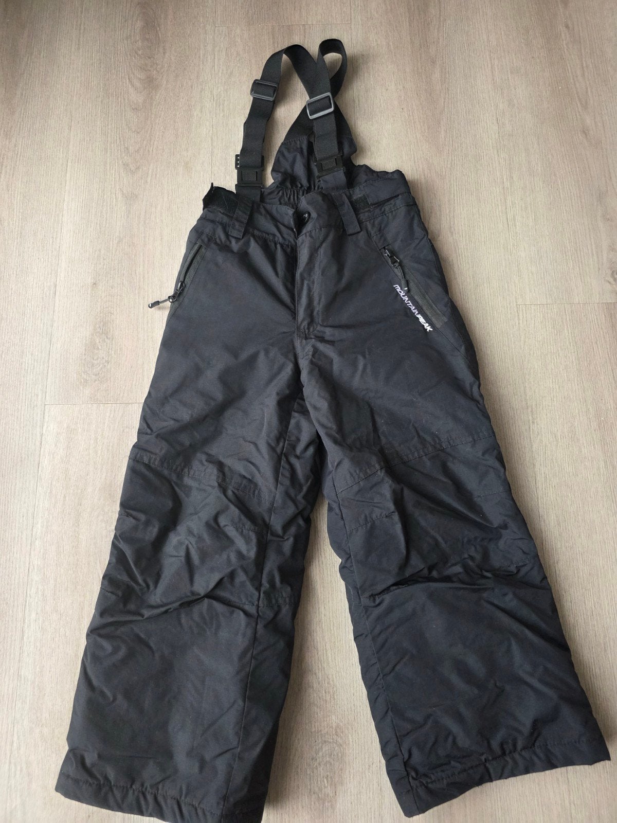 Mountain Peak skibroek zwart maat 110, Gebruikt, Jongen of Meisje, Mountain Peak, Ophalen