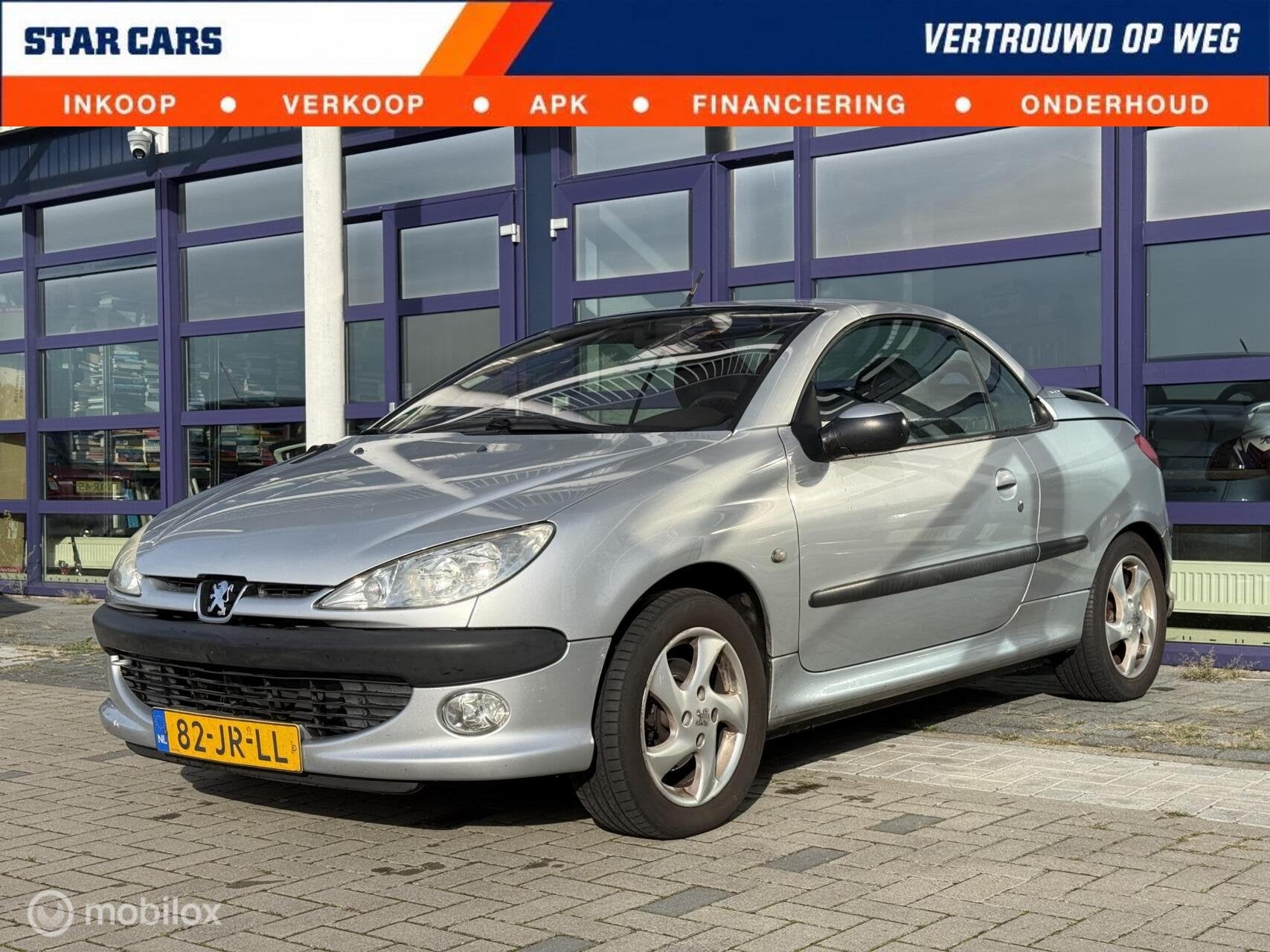 Peugeot 206 CC 1.6-16V| Airco| Cruise| APK| D-riem Vervangen, Auto's, Voorwielaandrijving, Gebruikt, 4 cilinders, Cabriolet