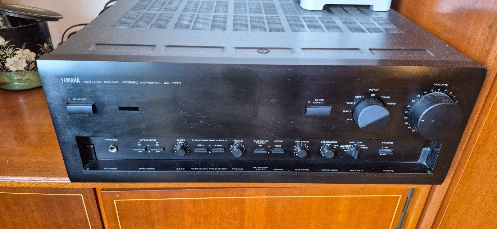 Yamaha versteker, Audio, Tv en Foto, Versterkers en Receivers, Ophalen, Gebruikt, Stereo, Yamaha