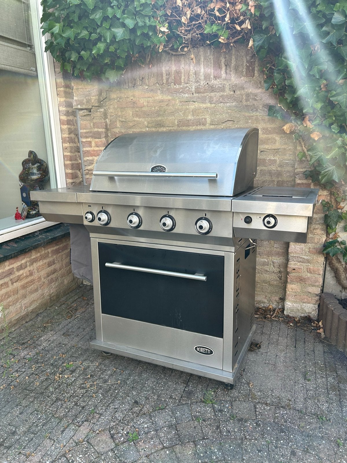 Boretti Maggiore gas BBQ incl. hoes - Zeer goede staat, Tuin en Terras, Ophalen, Gebruikt