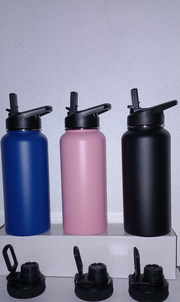 Drinkfles - Waterfles - Isoleerfles - 1 Liter BPA vrij, Ophalen of Verzenden, Nieuw