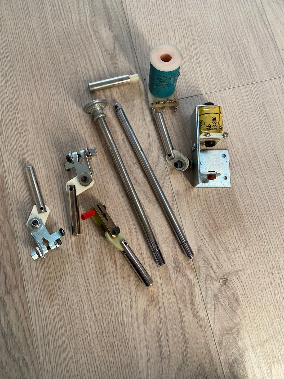 Flipperkast onderdelen - Spoelen, stangen en meer, Ophalen of Verzenden, Gebruikt, Flipperkast