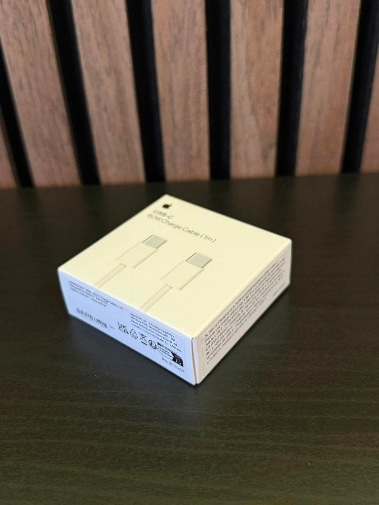 Originele Apple USB-C 60W Oplaadkabel (1 Meter), Telecommunicatie, Mobiele telefoons | Telefoon-opladers, USB-C, Nieuw, Universeel
