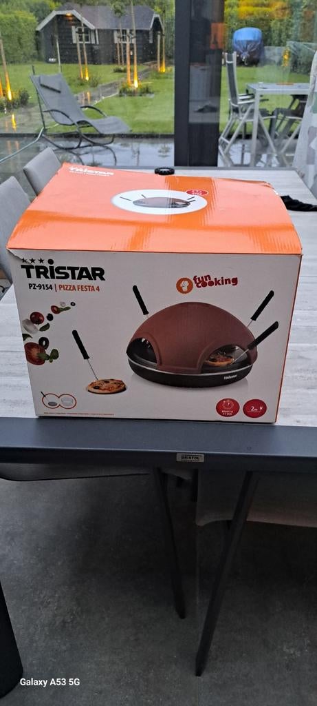Tristar Pizza Festa 4 Pizzaoven, Ophalen of Verzenden, Zo goed als nieuw