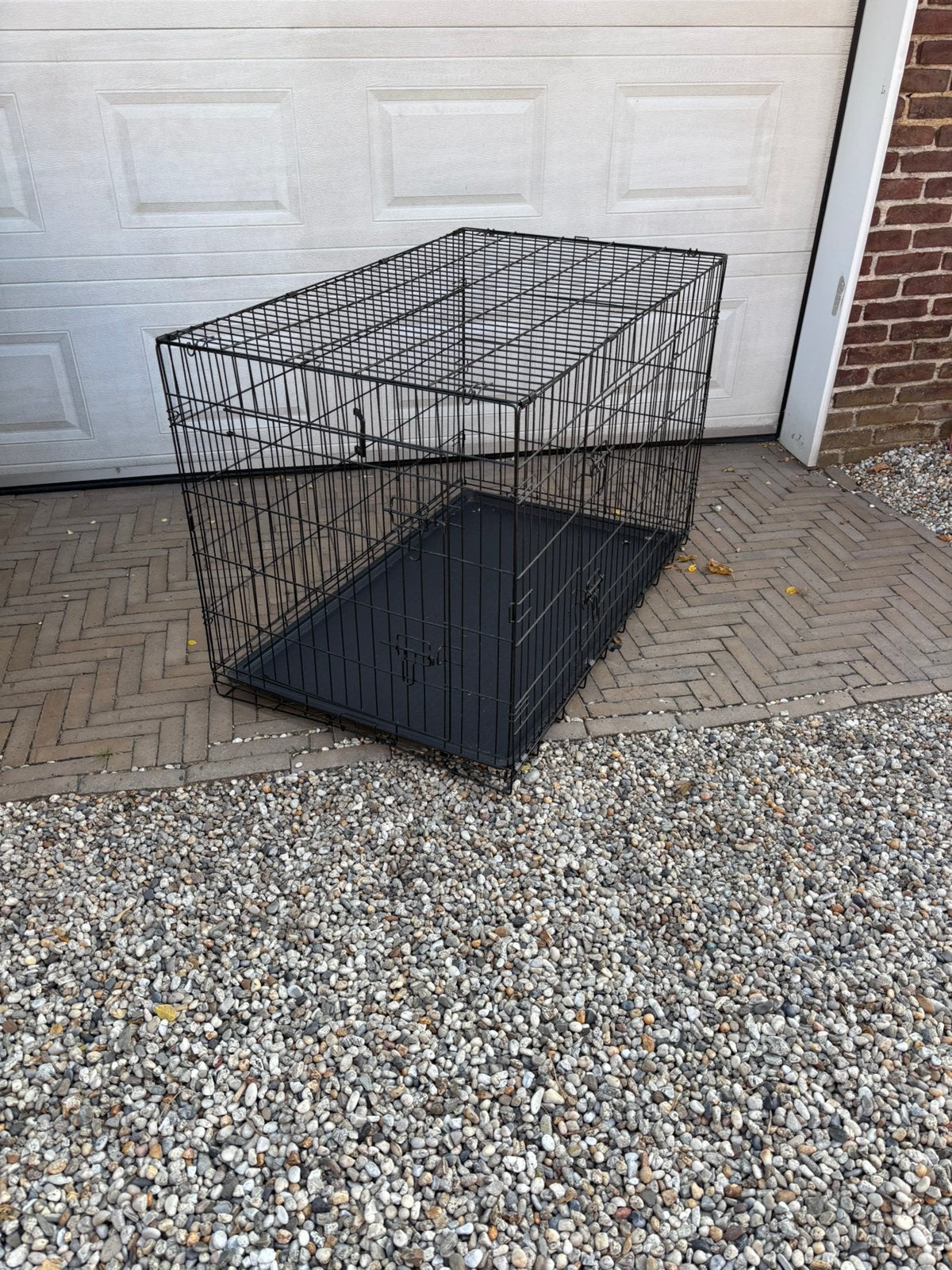 Hondenbench groot/inklapbaar, Dieren en Toebehoren, Hondenhokken, Ophalen, 65 tot 100 cm, Hondenhok, 110 cm of meer