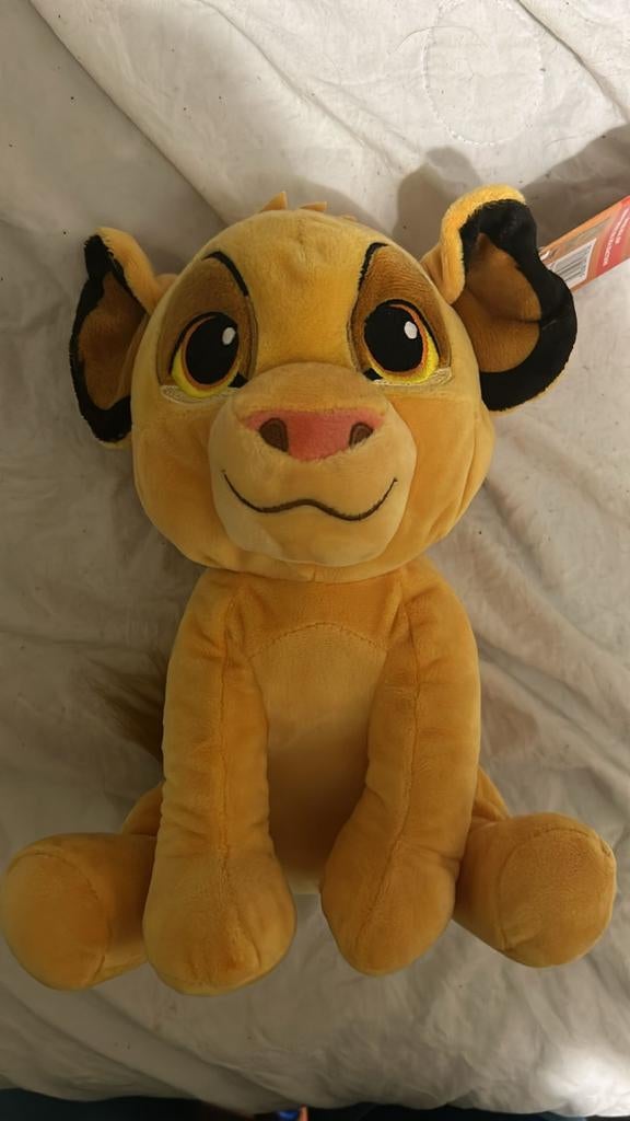 NIEUW simba Lion King knuffel, Ophalen of Verzenden, Nieuw, Overige typen