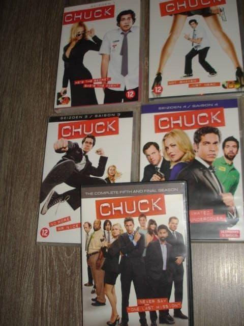 Chuck- Complete serie- BOXSETS- 23-DVD-, Verzenden, Alle leeftijden, Boxset, Drama