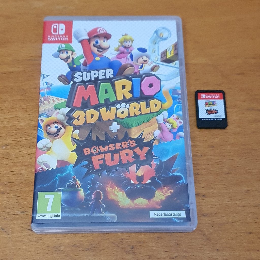 SWITCH | Super Mario 3D World + Bowser's Fury, Avontuur en Actie, Gebruikt, Ophalen of Verzenden, 3 spelers of meer