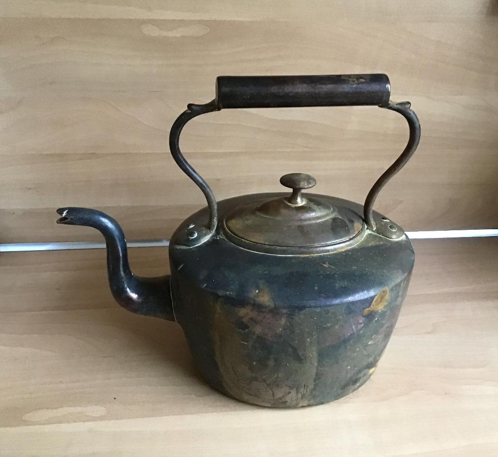 Waterketel koper, Antiek en Kunst, Antiek | Koper en Brons, Koper, Ophalen of Verzenden