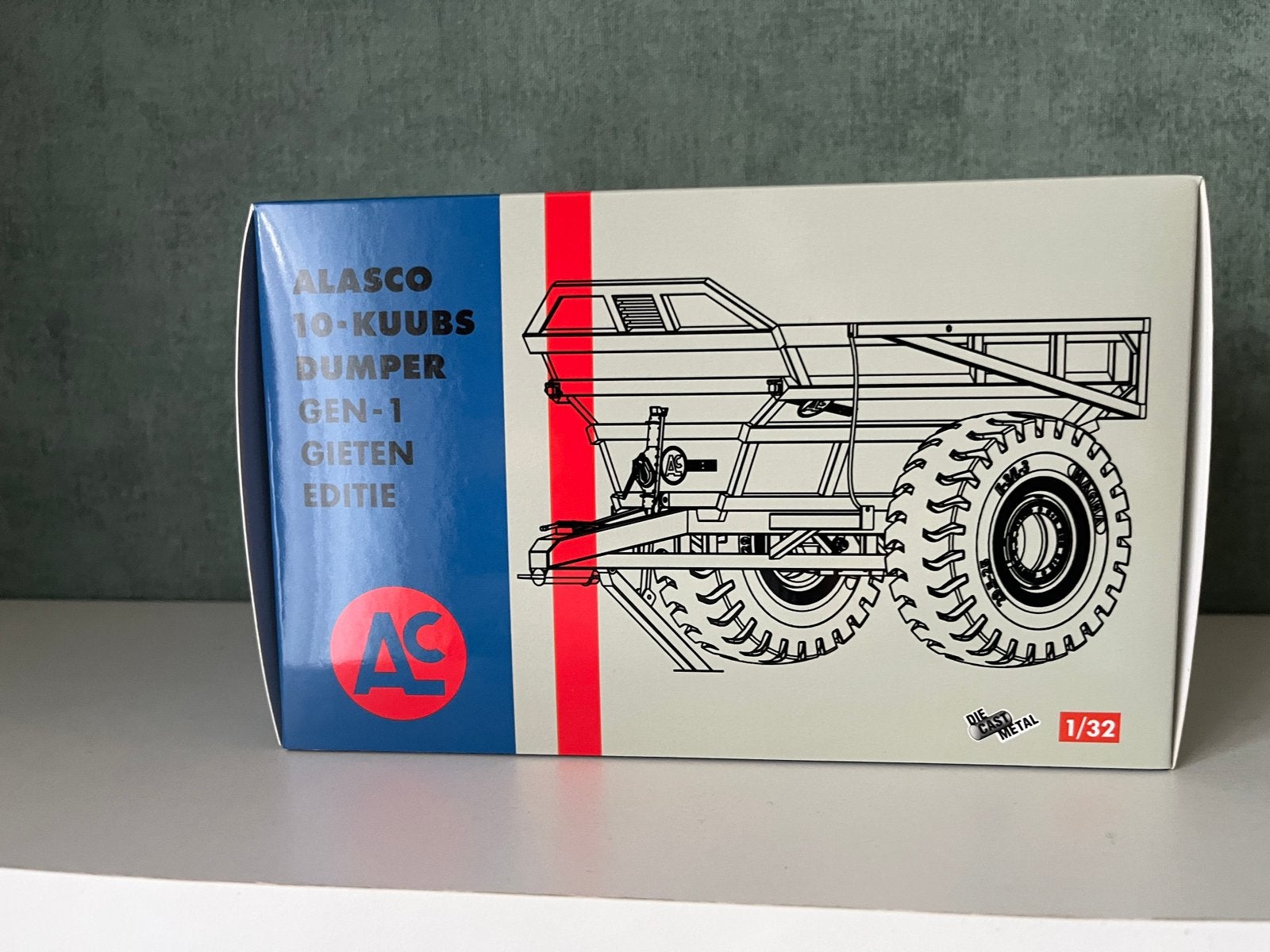Alsco 10 Kuubs dumper (minitrac), Ophalen of Verzenden, Zo goed als nieuw, Tractor of Landbouw, Overige merken