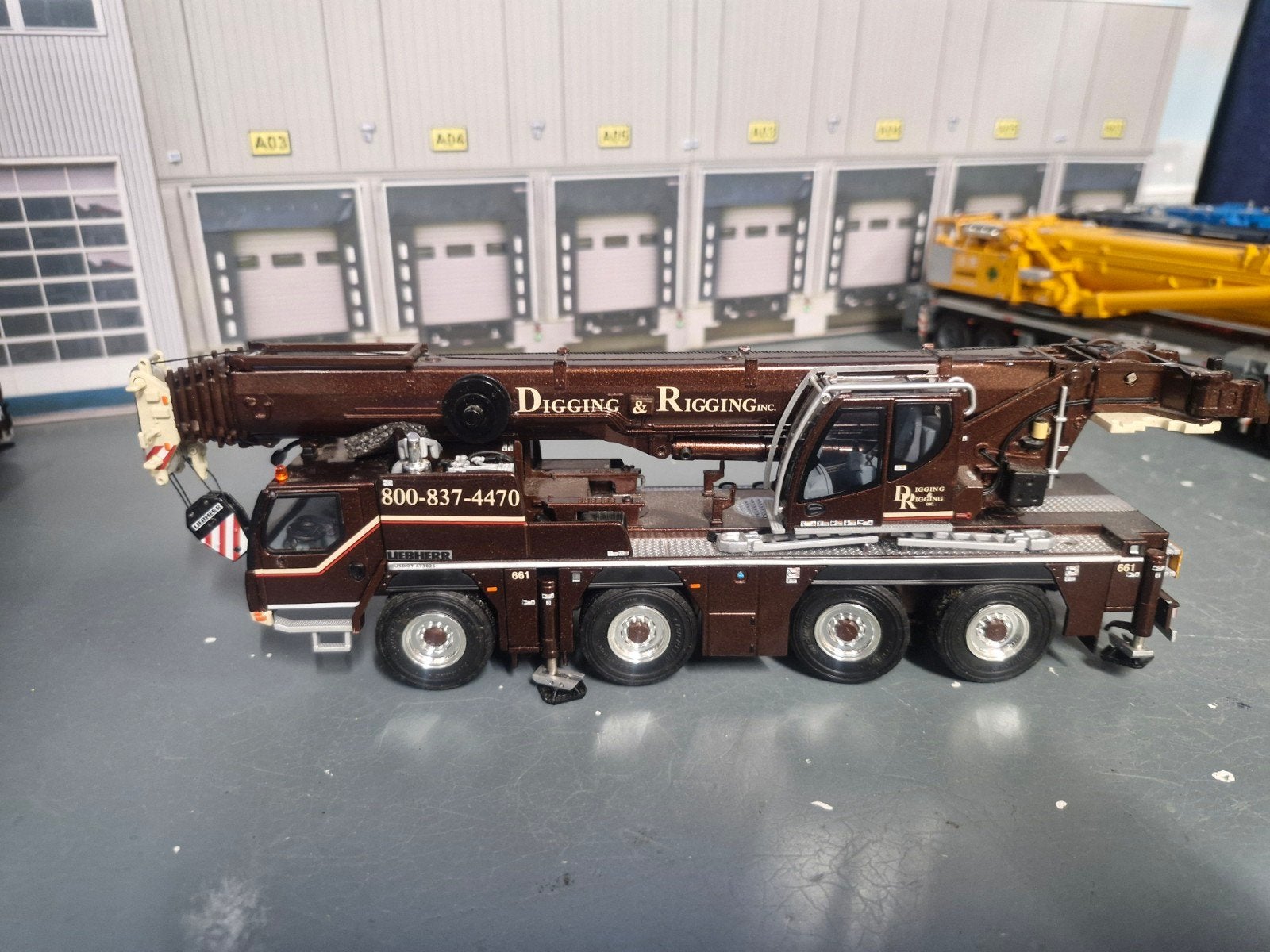 liebherr ltm 1090 wsi  rigging & digging, Ophalen of Verzenden, Zo goed als nieuw, Hijskraan, Tractor of Landbouw, Conrad