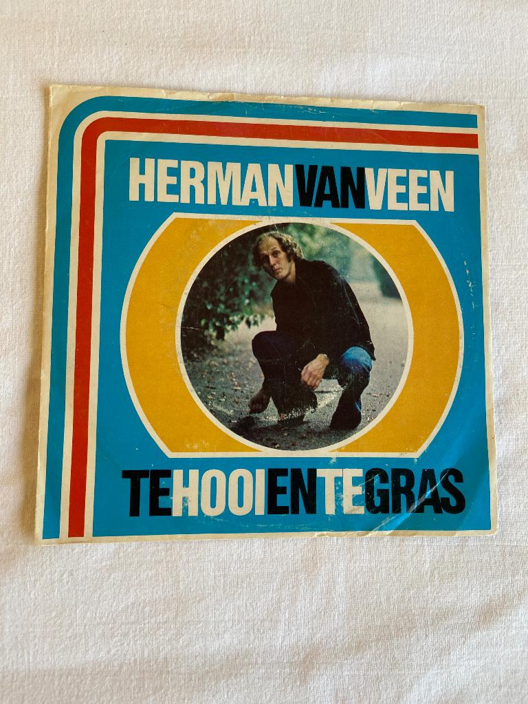 Herman van veen - te hooi en te gras, Gebruikt, 7 inch, Single, Ophalen of Verzenden